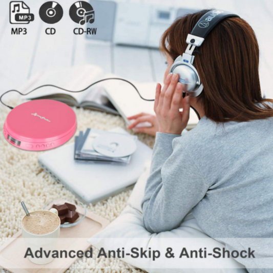 (One)  Byron Statics -  Portable Mini CD Player || 