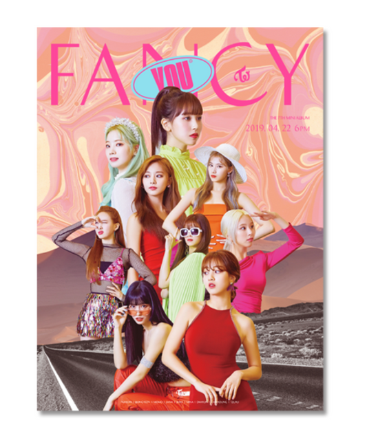 (Random Ver. )TWICE - FANCY YOU ) -  البوم توايس فانسي يو....ثلاث البومات ...  اختار 