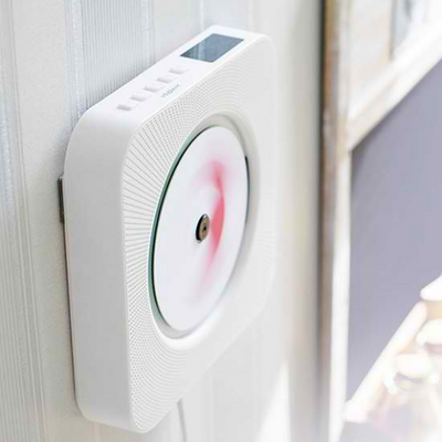 (One) [EA30] Edu Spin  - Wall Mounted Audio Radio CD+5V2VAdapter | مشغل اغاني يعلق على الحائط او في اي مكان ترغب بها اقرأ التفاصيل لتعرف المميزات 