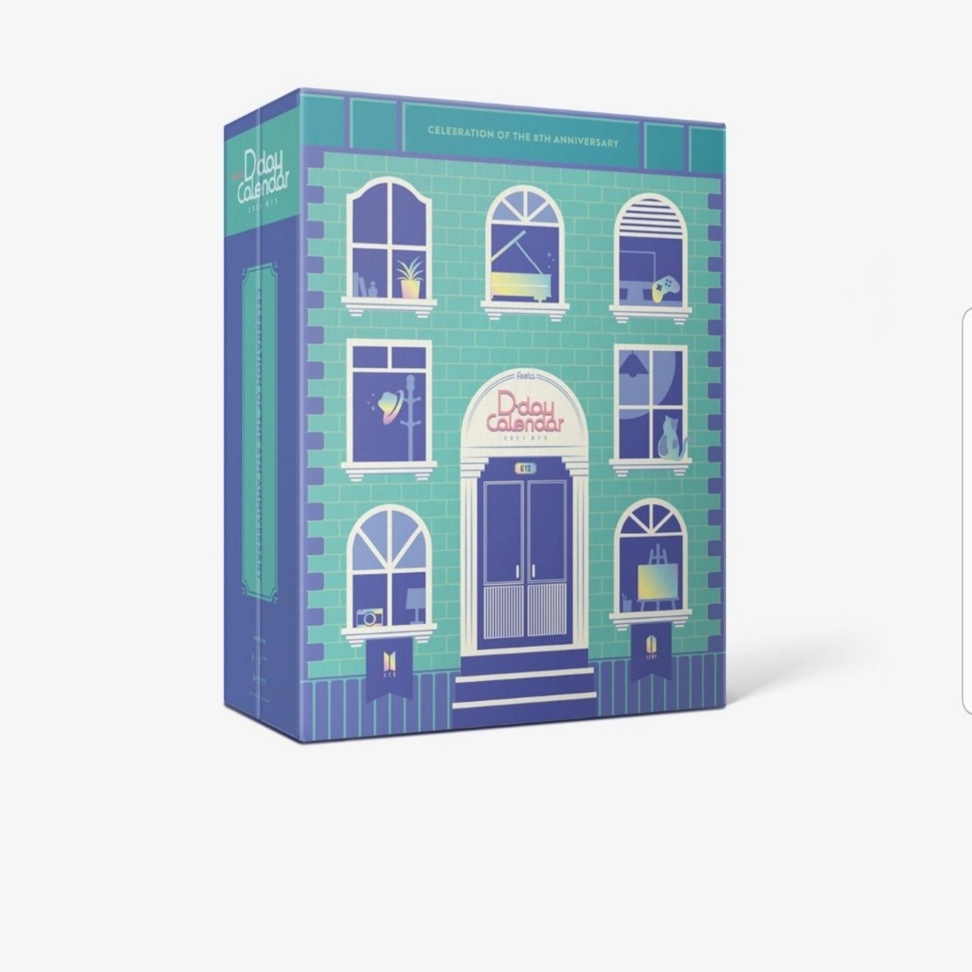  (Festa) Bts FESTA D DAY CALENDAR: Celebration The 8th Anniversary  البوم بي تي اس بري اوردر 