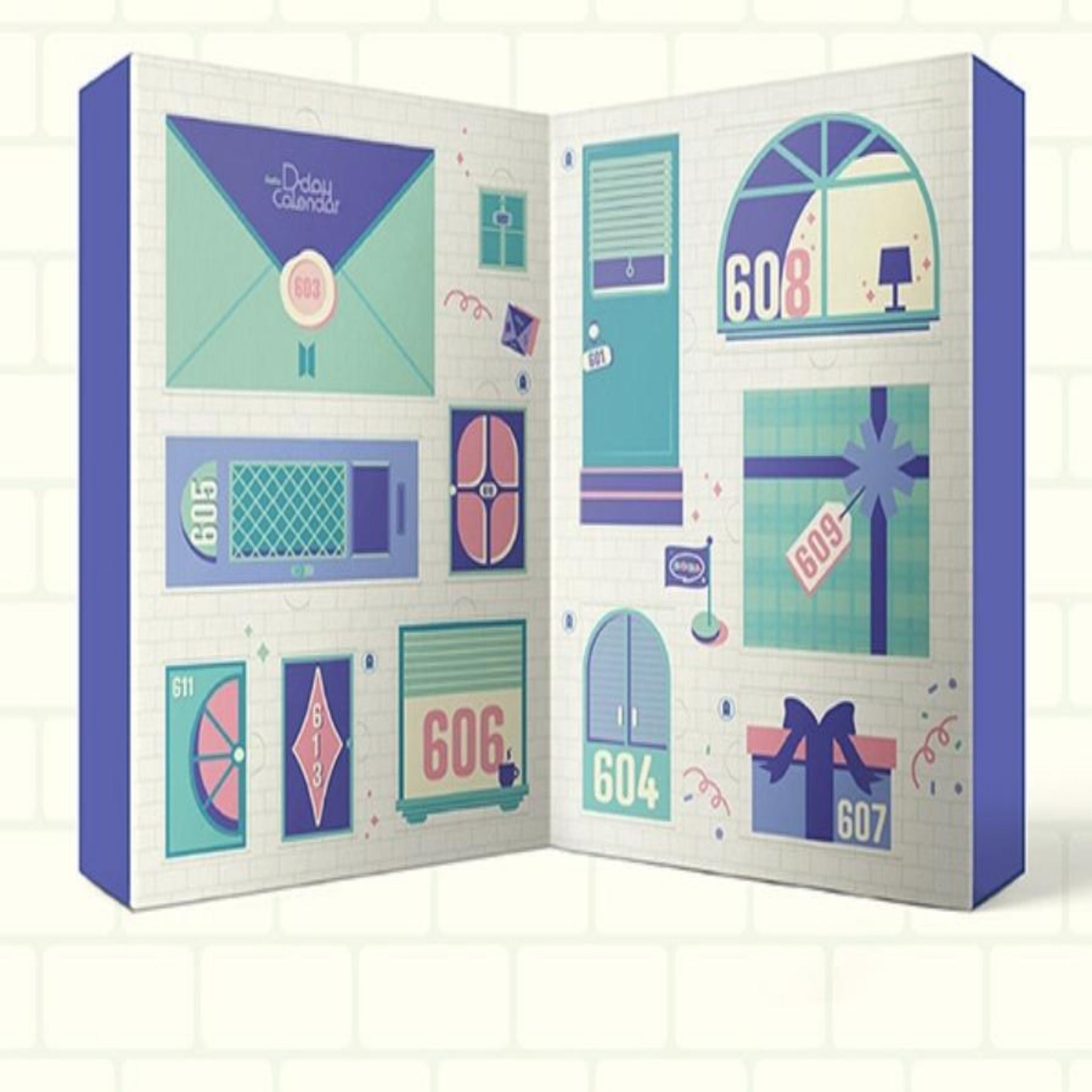  (Festa) Bts FESTA D DAY CALENDAR: Celebration The 8th Anniversary  البوم بي تي اس بري اوردر 