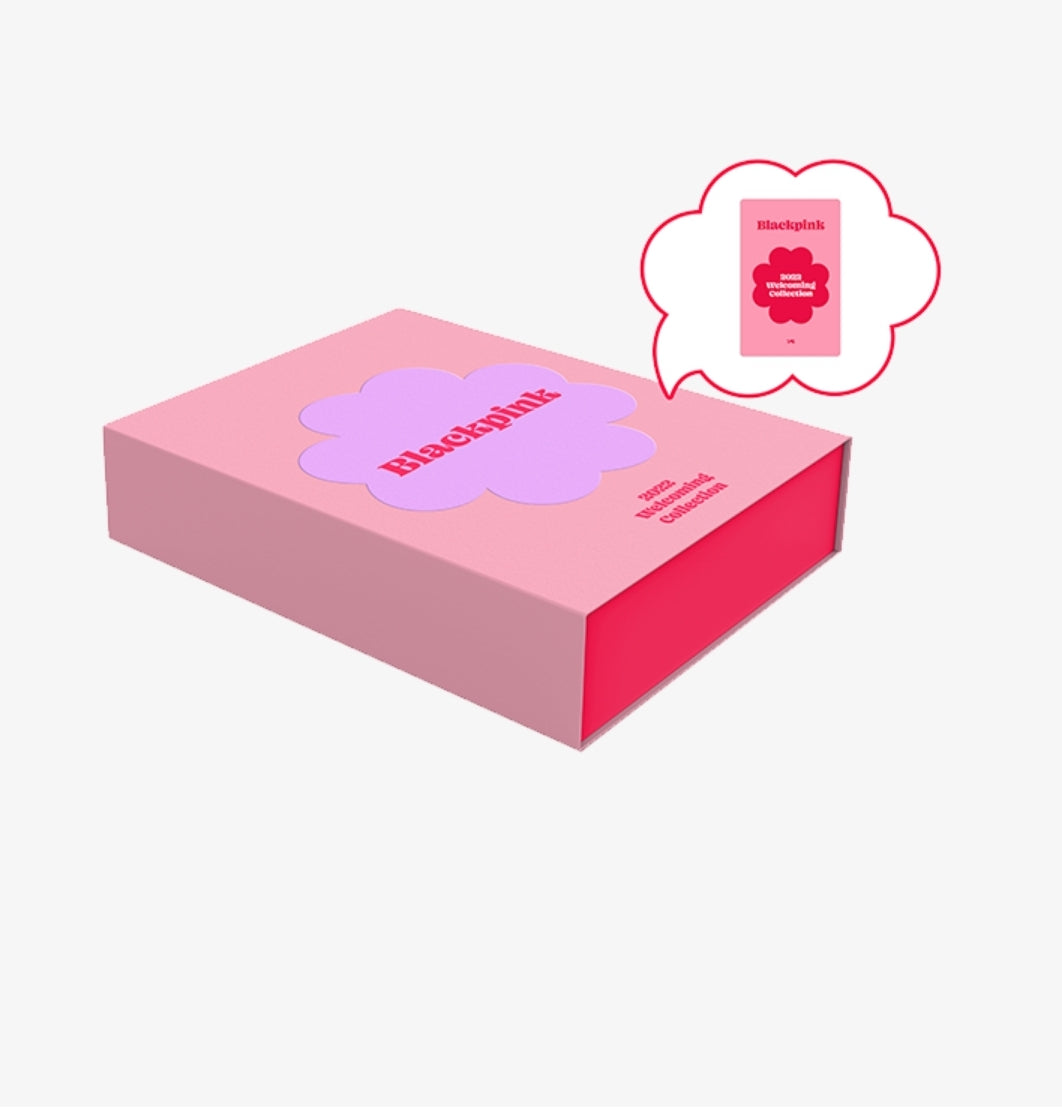 البوم بلاك بينك تحيه الموسم 2 | (ONE) black pink - welcoming collection (package+Digital code card)