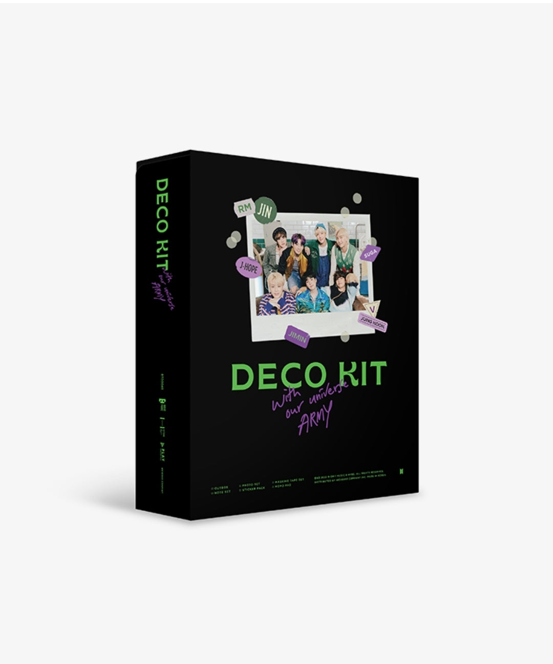 [BTS|بانتقان] واحد -  البوم بتس ديكو كيت  تم اعاده توفيره  | (ONE) BTS - DECO KIT