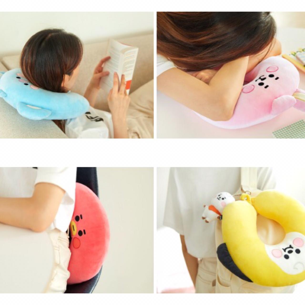 (One) BT21  - BABY Neck Cushion|تصميم جديد لوسادات بي تي اس للعنق 