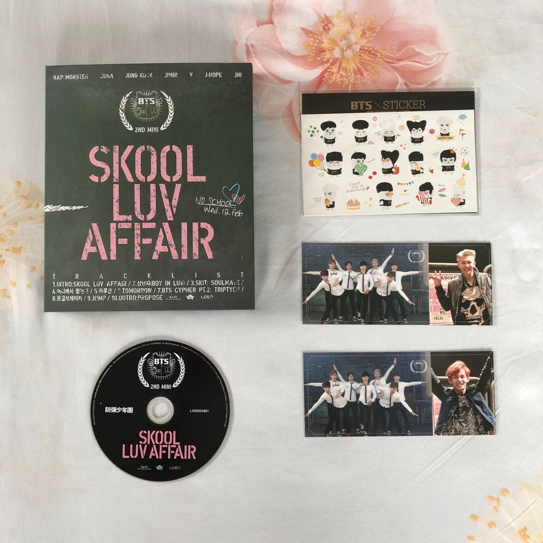 New  فقط 1 قطعة) = تسليم فوري) - BTS Skool Luv Affair  || بي تي اس - البوم حب المدرسة