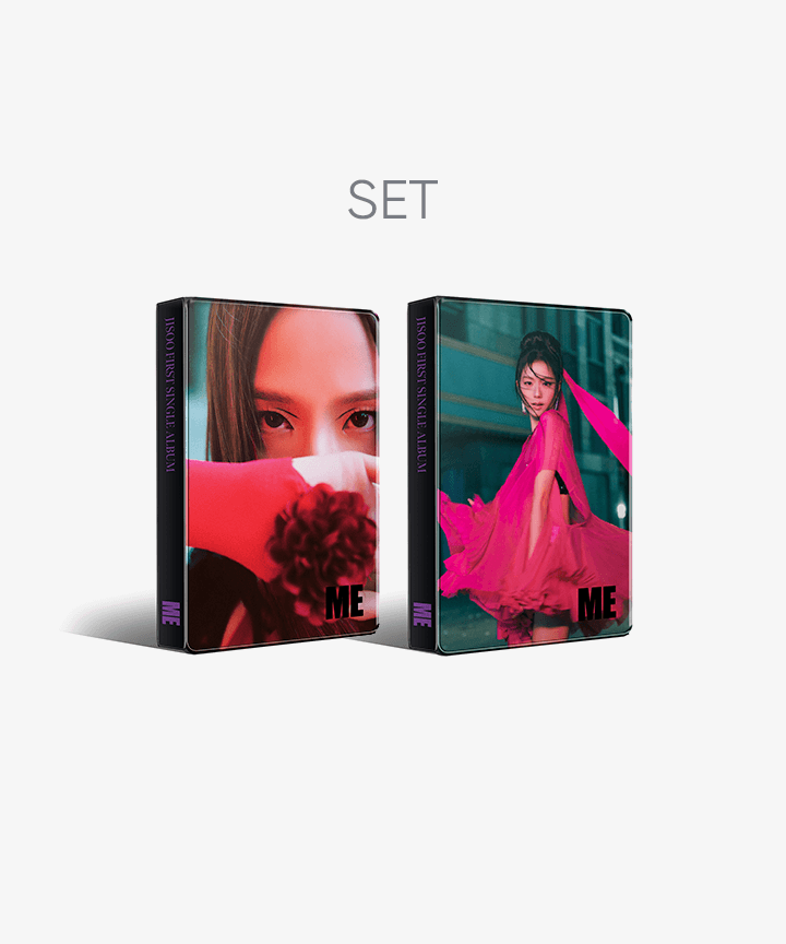 (SET) BLACKPINK JISOO FIRST SINGLE ALBUM [ME] YG TAG ALBUM (LP Ver.) SET