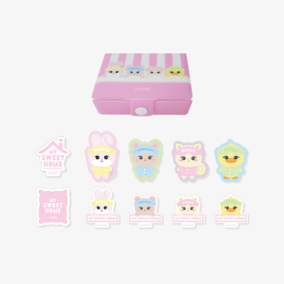 [Blackpink|بلاكبينك] سيت |(ONE) BLACKPINK - [BPTOURMSH] CHARACTER STICKER SET