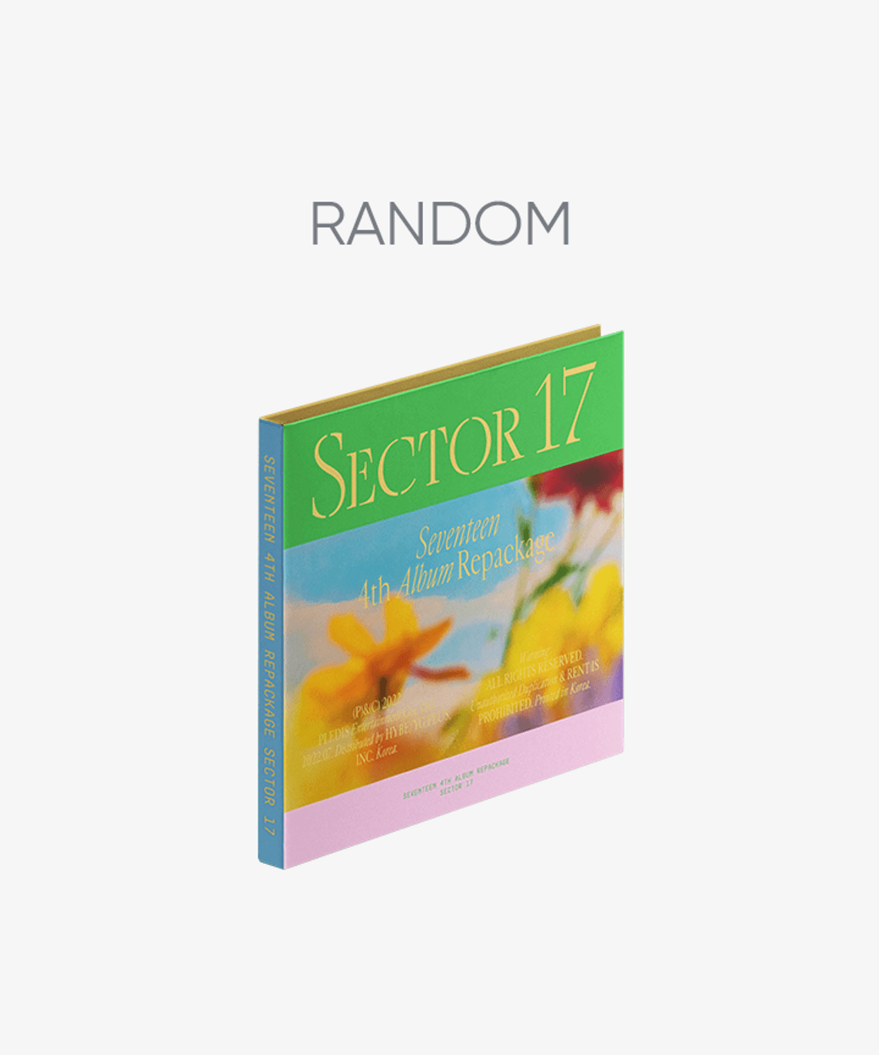 واحد فرقه سفنتين البوم الرابع سكتر من ويفرس  راندوم  | (ONE) SEVENTEEN  -  [SECTOR 17] 4th Repackage Album COMPACT Ver. RANDOM