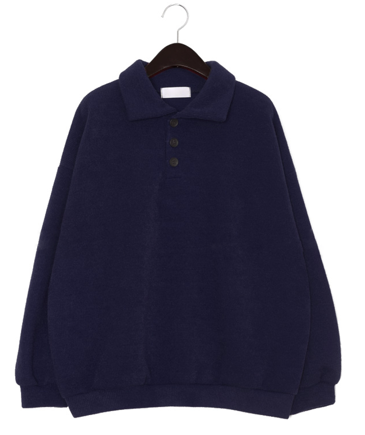جديد مجموعة 2022 | (ONE) [SWEATER] Nilo Golgi Button Collar MTM