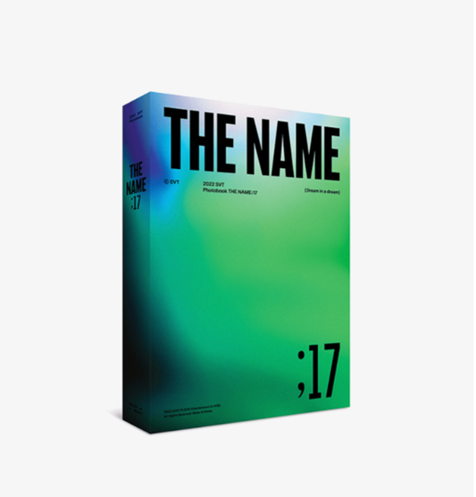 | (ONE) SEVENTEEN-2022 SVT PHOTOBOOK THE NAME;17