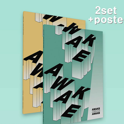 [JBJ|جاي بي جاي] {Kpop} سيت - جي بي جي 95 ألبوم الثاني صغير البومين مع بوسترين  | (ONE) JBJ95 - 2nd Mini Album Awake (2 pieces/1 poster)