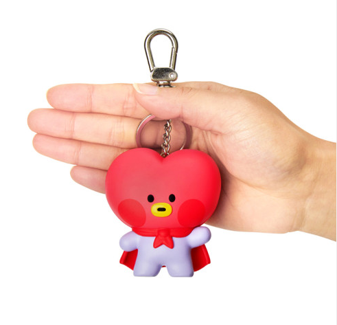 (ONE) BT21 Line Friends BT21-  Mini Mini Sound Figure Keyring