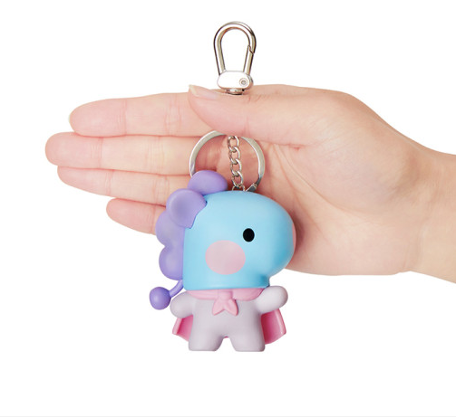 (ONE) BT21 Line Friends BT21-  Mini Mini Sound Figure Keyring