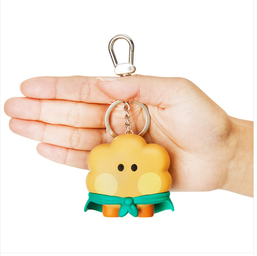 (ONE) BT21 Line Friends BT21-  Mini Mini Sound Figure Keyring