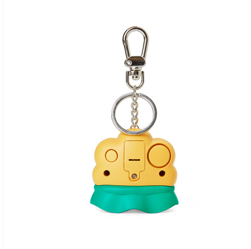 (ONE) BT21 Line Friends BT21-  Mini Mini Sound Figure Keyring