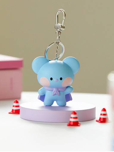 (ONE) BT21 Line Friends BT21-  Mini Mini Sound Figure Keyring