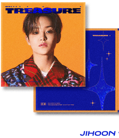 سيت - تريجر اثنين البوم (SET) TREASURE - 2nd MINI ALBUM [THE SECOND STEP : CHAPTER TWO] DIGIPACK ver. (Options)