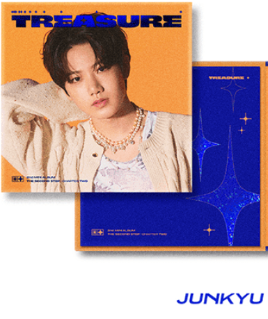 سيت - تريجر اثنين البوم (SET) TREASURE - 2nd MINI ALBUM [THE SECOND STEP : CHAPTER TWO] DIGIPACK ver. (Options)
