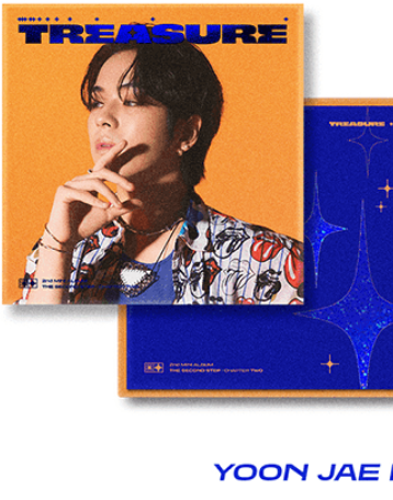 سيت - تريجر اثنين البوم (SET) TREASURE - 2nd MINI ALBUM [THE SECOND STEP : CHAPTER TWO] DIGIPACK ver. (Options)