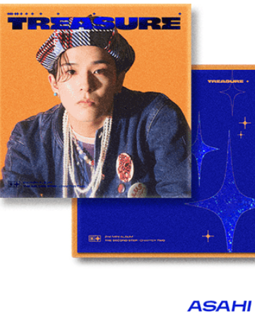 سيت - تريجر اثنين البوم (SET) TREASURE - 2nd MINI ALBUM [THE SECOND STEP : CHAPTER TWO] DIGIPACK ver. (Options)