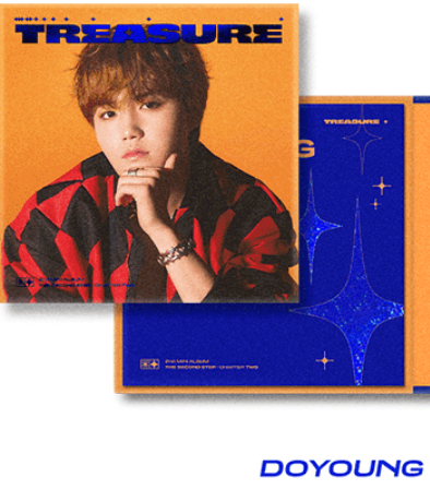 سيت - تريجر اثنين البوم (SET) TREASURE - 2nd MINI ALBUM [THE SECOND STEP : CHAPTER TWO] DIGIPACK ver. (Options)