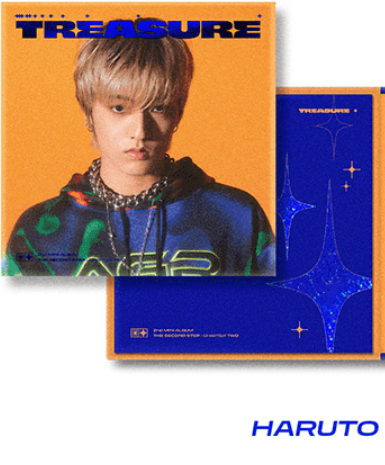 سيت - تريجر اثنين البوم (SET) TREASURE - 2nd MINI ALBUM [THE SECOND STEP : CHAPTER TWO] DIGIPACK ver. (Options)
