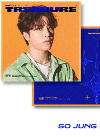 سيت - تريجر اثنين البوم (SET) TREASURE - 2nd MINI ALBUM [THE SECOND STEP : CHAPTER TWO] DIGIPACK ver. (Options)