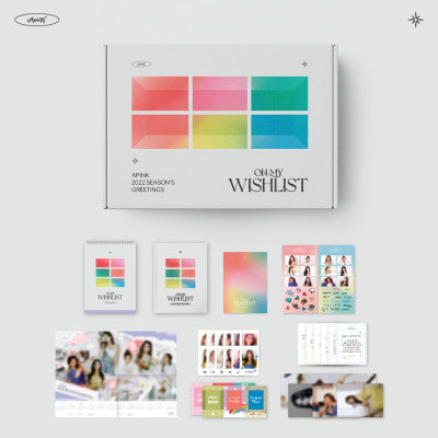 كريت سيزن لفرقه بنك 2022م | (ONE) Apink - 2022 Seasons Greetings OH MY WISHLIST