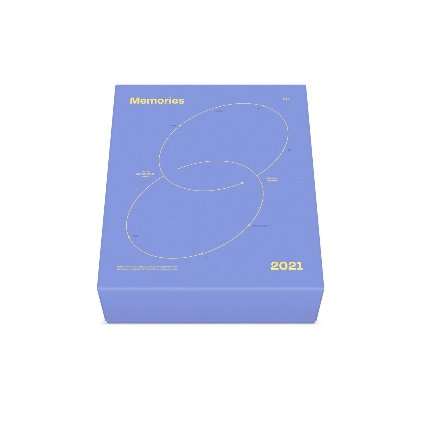 واحد - بي تي اس ذكريات 2021 الجديد بلو راي   | (ONE) BTS - Memories of 2021 Blu-Ray + Weverse Preorder Gifts