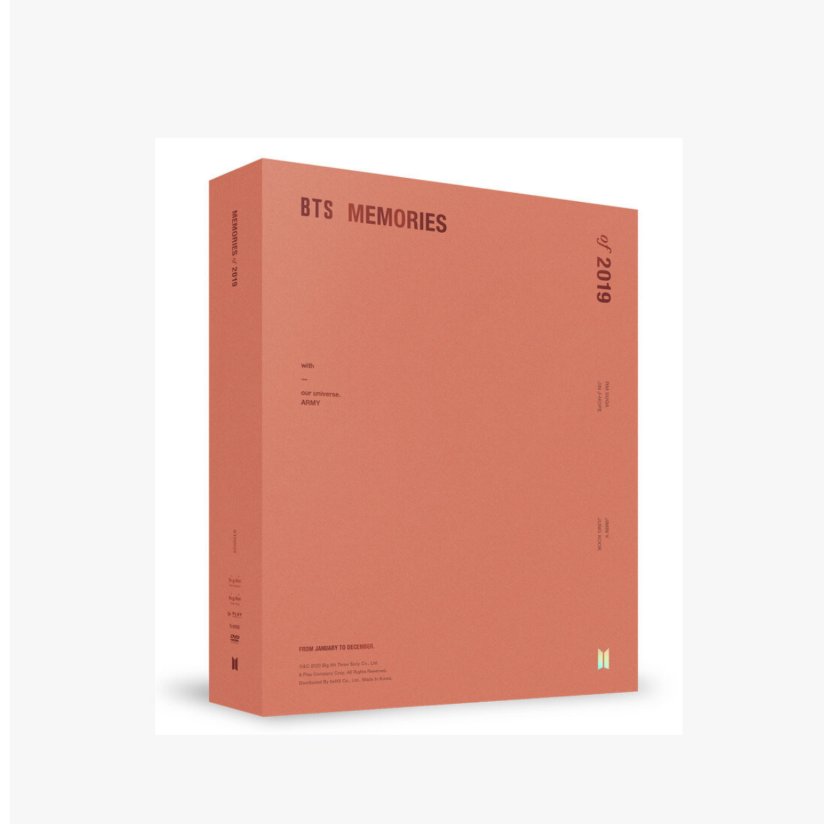 BTS - MEMORIES OF 2019 DVD + Weverse Preorder Gift – Memoo