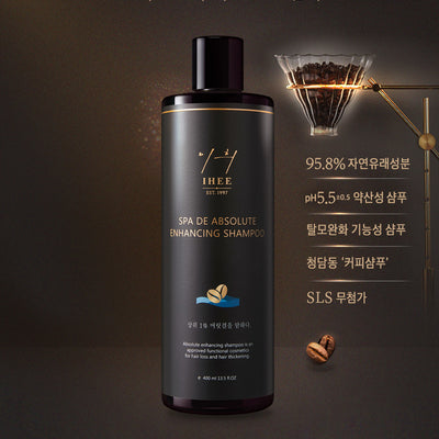 [Hair|شعر] (ONE) Lee Hee - Enhancing Hair Loss Shampoo 400ml | شامبو لي هي لتساقط الشعر وتقويته وتنظيف فروة الرأس 400مل